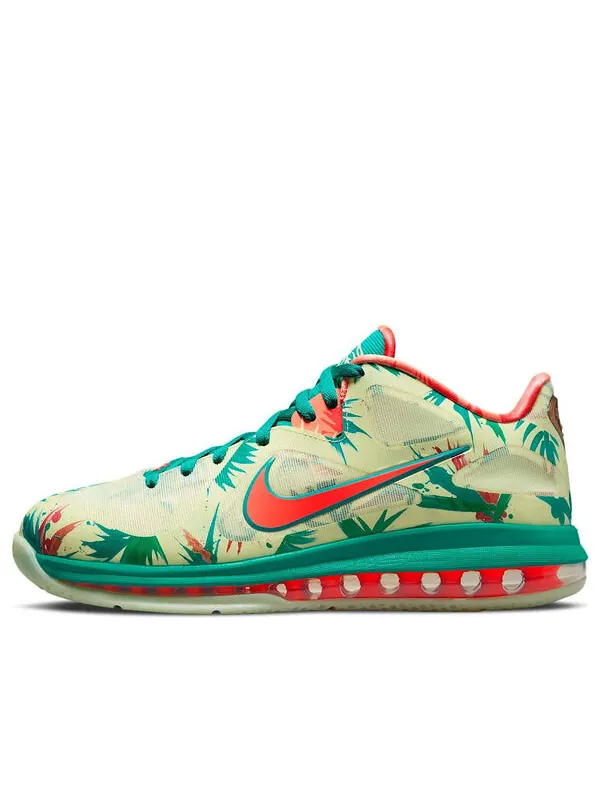 Кроссовки lebron 9 low 'lebronold palmer' Nike — изображение 1 из 4, белый/яркий/зеленый