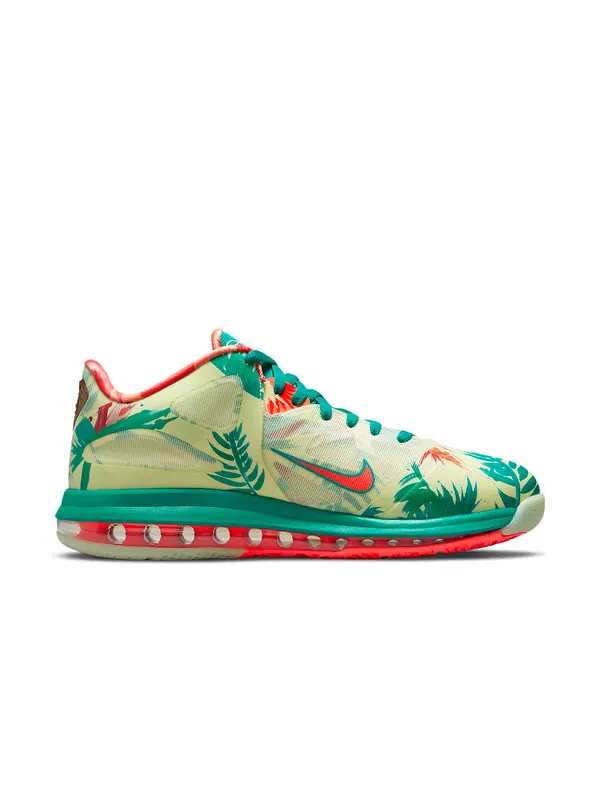 Кроссовки lebron 9 low 'lebronold palmer' Nike — изображение 2 из 4, белый/яркий/зеленый