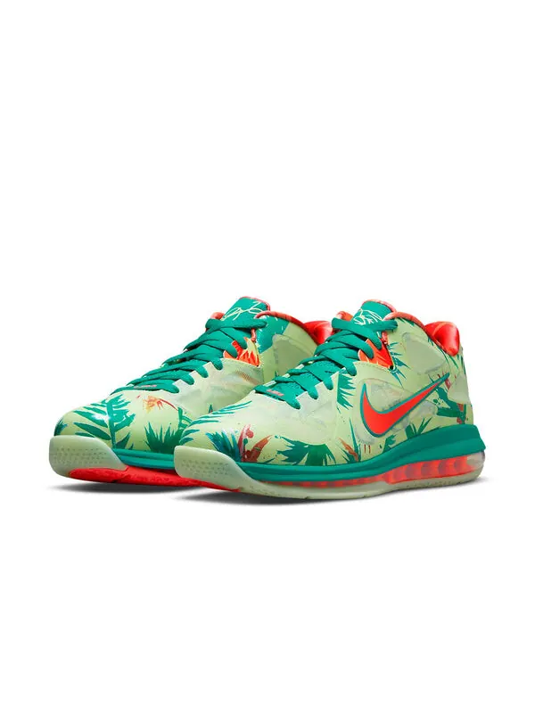 Кроссовки lebron 9 low 'lebronold palmer' Nike — изображение 3 из 4, белый/яркий/зеленый
