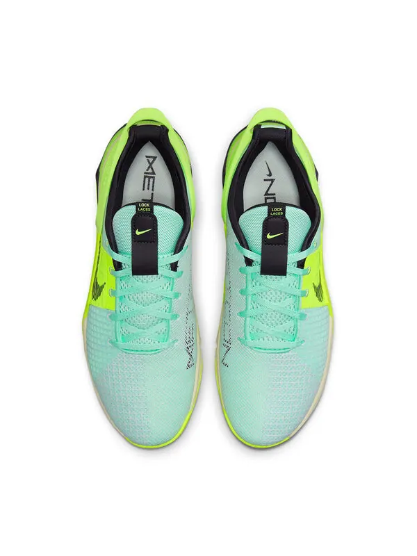 Кроссовки metcon 8 flyease Nike — изображение 4 из 4, зеленый/желтый