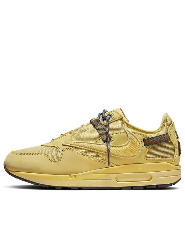 Кроссовки x travis scott air max 1 'saturn gold' Nike — изображение 1 из 4, коричневый/красный