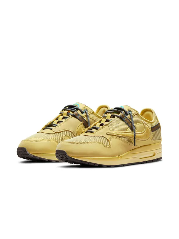 Кроссовки x travis scott air max 1 'saturn gold' Nike — изображение 3 из 4, коричневый/красный