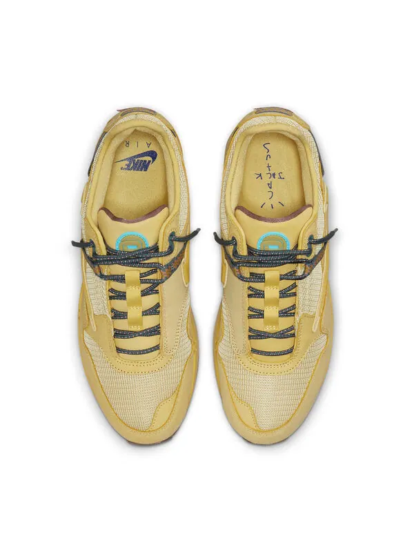 Кроссовки x travis scott air max 1 'saturn gold' Nike — изображение 4 из 4, коричневый/красный