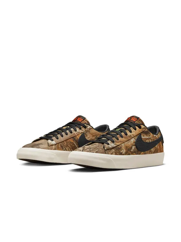Кроссовки blazer low pro gt premium sb Nike — изображение 3 из 4, коричневый/черный