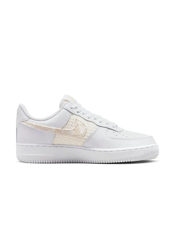 Кроссовки air force 1 '07 se 'flower swoosh' Nike — изображение 2 из 4, белый
