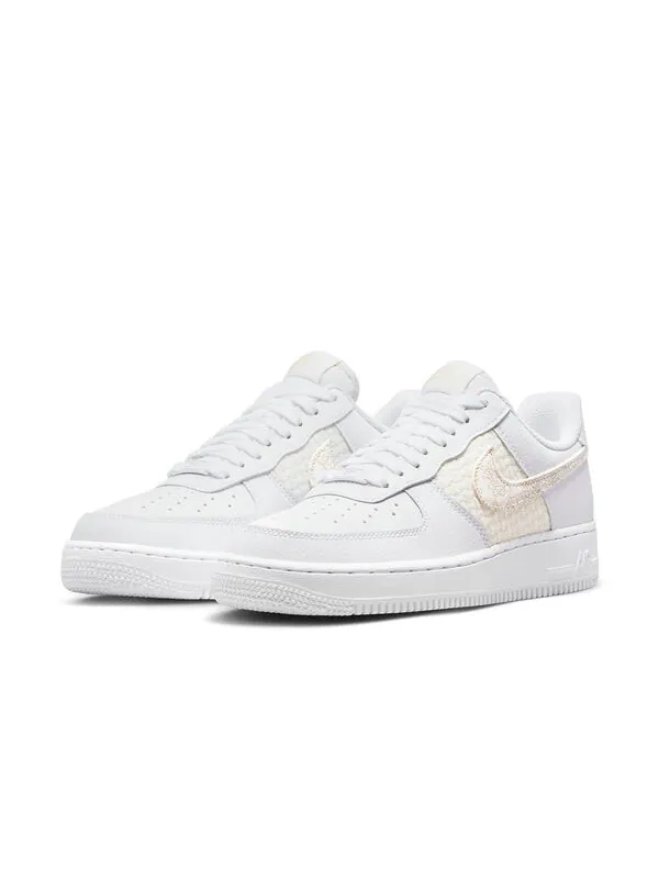 Кроссовки air force 1 '07 se 'flower swoosh' Nike — изображение 3 из 4, белый