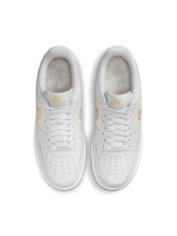Кроссовки air force 1 '07 se 'flower swoosh' Nike — изображение 4 из 4, белый