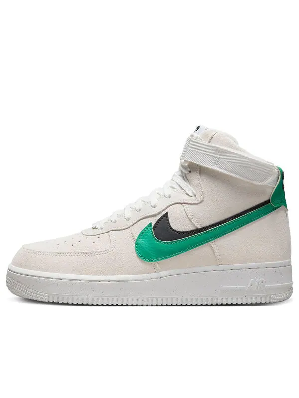 Кроссовки air force 1 high se Nike — изображение 1 из 4, кремовый/зеленый