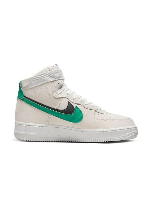 Кроссовки air force 1 high se Nike — изображение 2 из 4, кремовый/зеленый