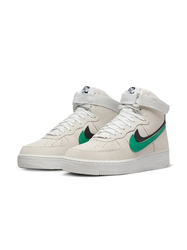 Кроссовки air force 1 high se Nike — изображение 3 из 4, кремовый/зеленый