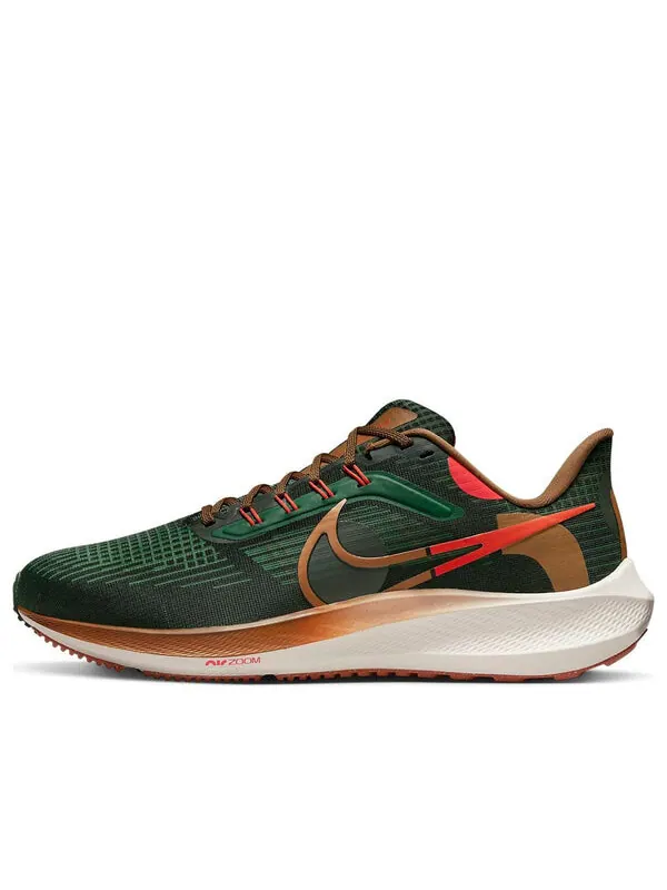 Кроссовки hola lou x air zoom pegasus 39 Nike — изображение 1 из 4, зеленый/коричневый