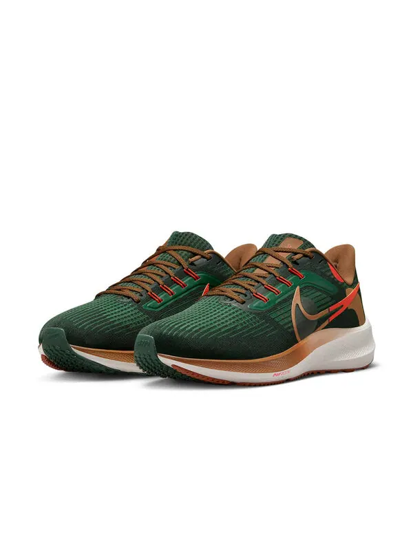 Кроссовки hola lou x air zoom pegasus 39 Nike — изображение 3 из 4, зеленый/коричневый