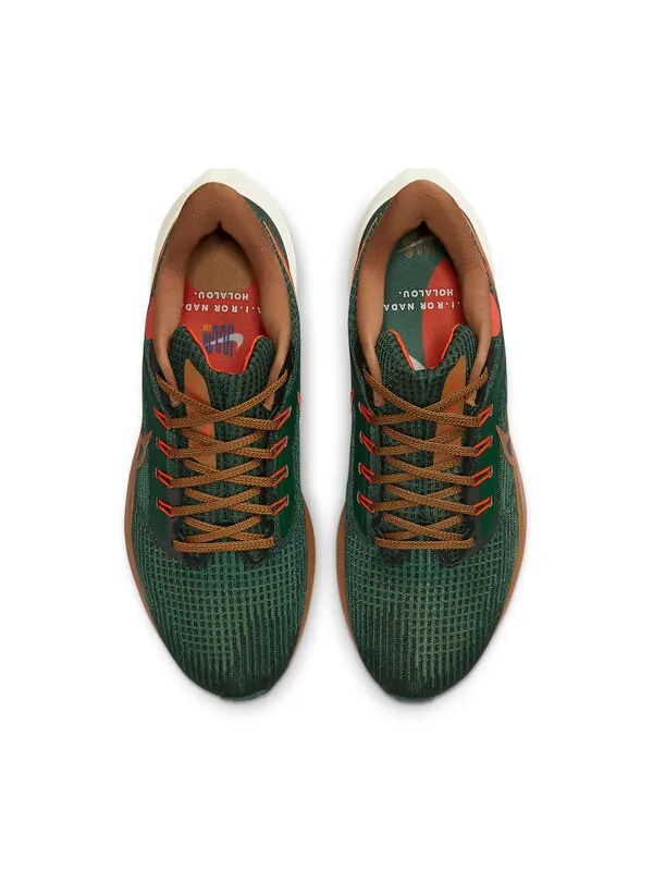 Кроссовки hola lou x air zoom pegasus 39 Nike — изображение 4 из 4, зеленый/коричневый