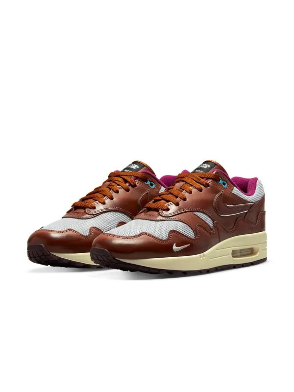 Кроссовки patta x air max 1 Nike — изображение 3 из 4, коричневый/серый