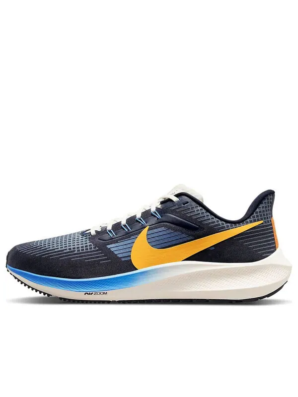 Кроссовки air zoom pegasus 39 премиум Nike — изображение 1 из 4, черный/синий/желтый