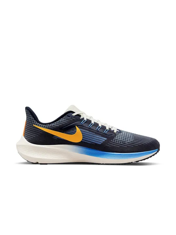 Кроссовки air zoom pegasus 39 премиум Nike — изображение 2 из 4, черный/синий/желтый