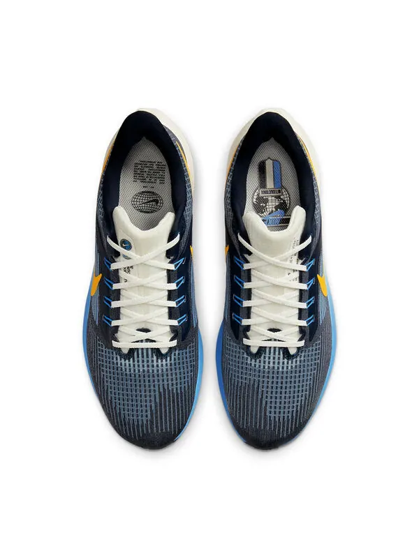 Кроссовки air zoom pegasus 39 премиум Nike — изображение 4 из 4, черный/синий/желтый