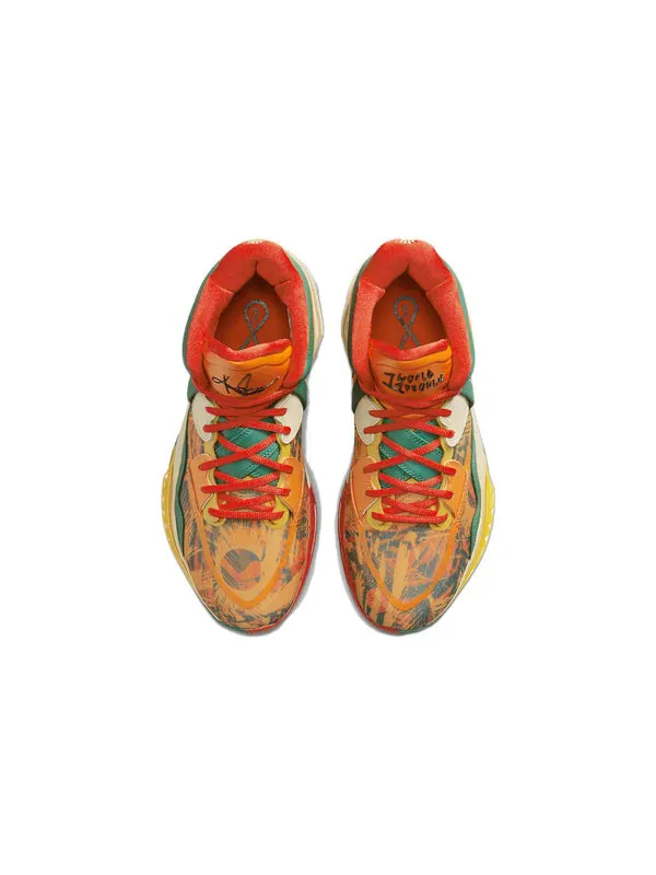 Кроссовки Nike Kyrie Infinity One World One People EP Kyrie Irving 8 Orange Green Version 'Orange — изображение 4 из 4