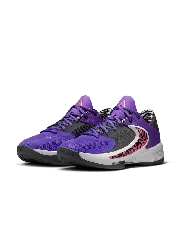 Кроссовки zoom freak 4 nrg Nike — изображение 3 из 4, фиолетовый/черный