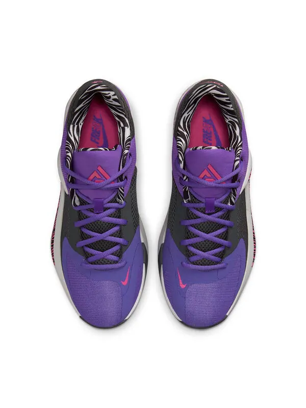 Кроссовки zoom freak 4 nrg Nike — изображение 4 из 4, фиолетовый/черный