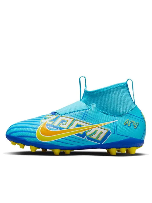 Кроссовки mercurial superfly 9 academy km ag Nike — изображение 1 из 4, синий/белый