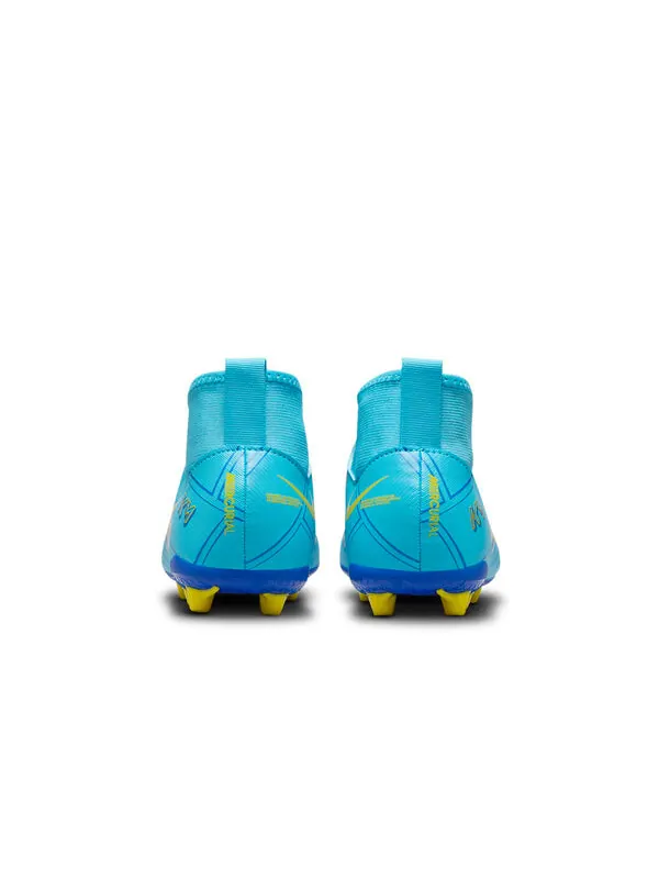 Кроссовки mercurial superfly 9 academy km ag Nike — изображение 3 из 4, синий/белый