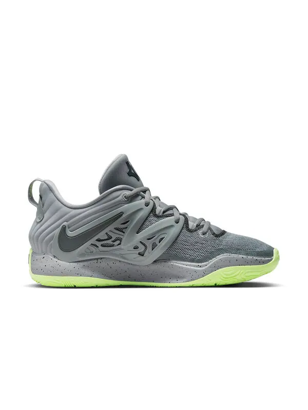 Кроссовки kd 15 tb Nike — изображение 2 из 4, серый/зеленый