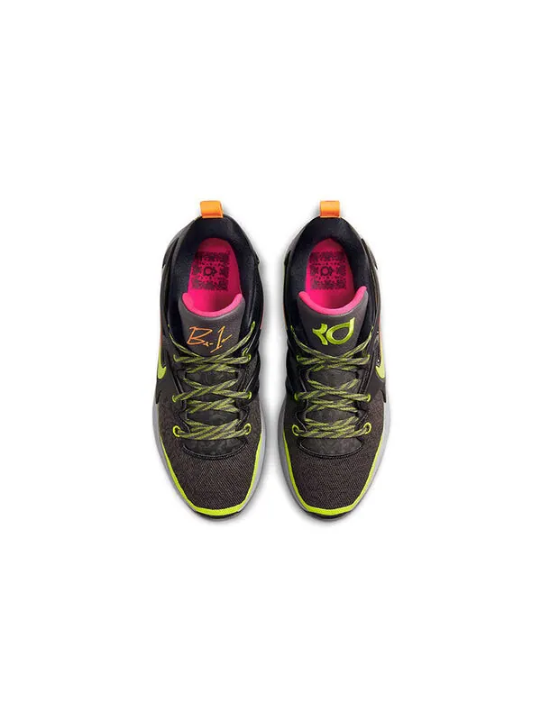 Кроссовки boi 1da x kd 15 ep Nike — изображение 4 из 4, черный/желтый