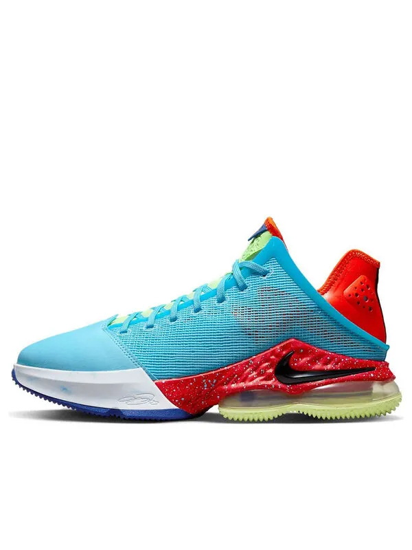 Кроссовки lebron 19 low ep 'blue chill' Nike — изображение 1 из 4, синий/красный