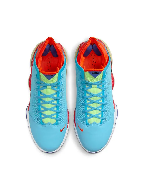 Кроссовки lebron 19 low ep 'blue chill' Nike — изображение 4 из 4, синий/красный