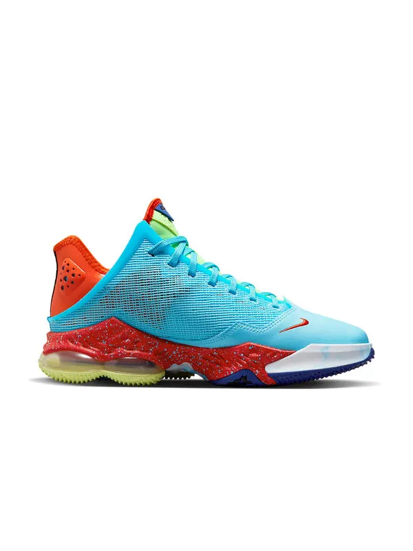 Кроссовки lebron 19 low 'blue chill' Nike — изображение 2 из 4, синий/черный/светлый