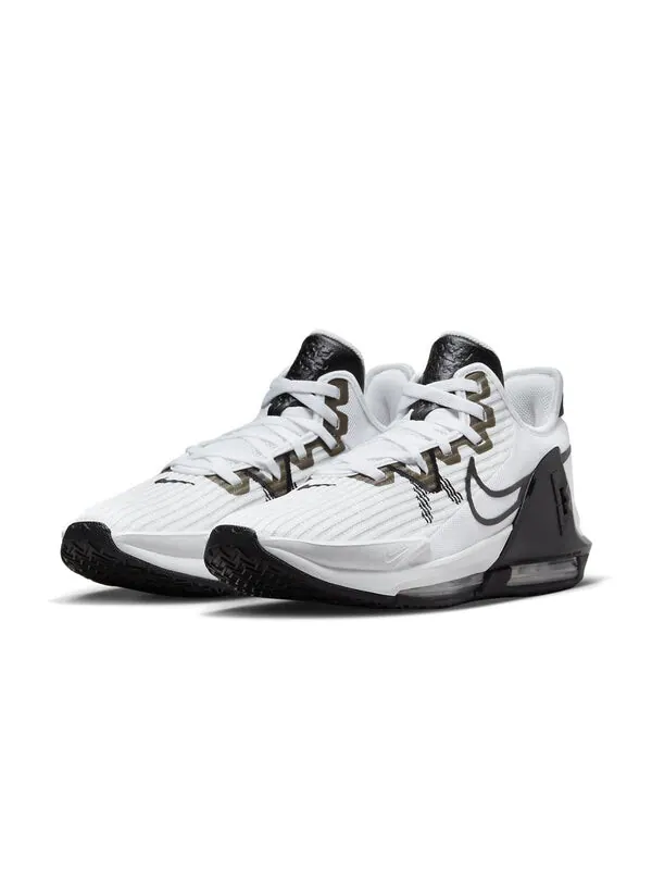 Кроссовки lebron witness 6 tb 'white black' Nike — изображение 3 из 4, белый/черный