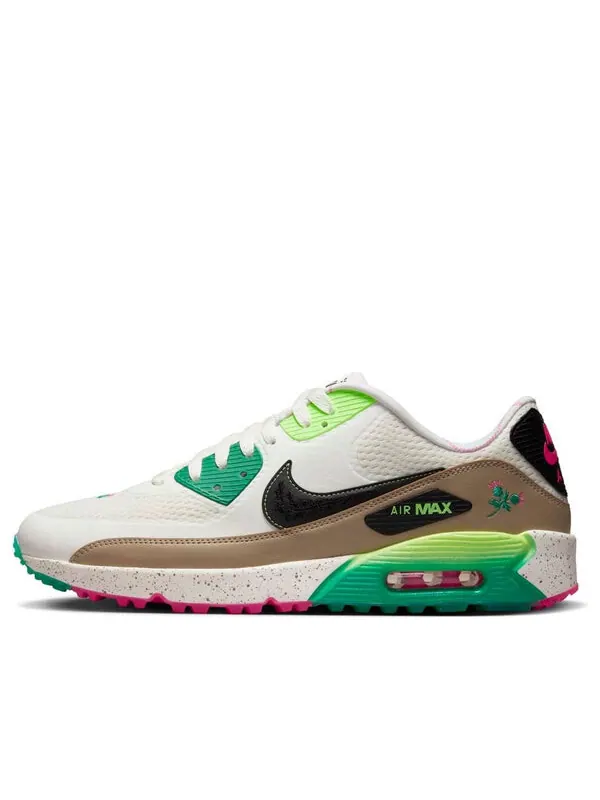 Кроссовки air max 90 golf nrg 'back home' Nike — изображение 1 из 4, белый/коричневый/зеленый