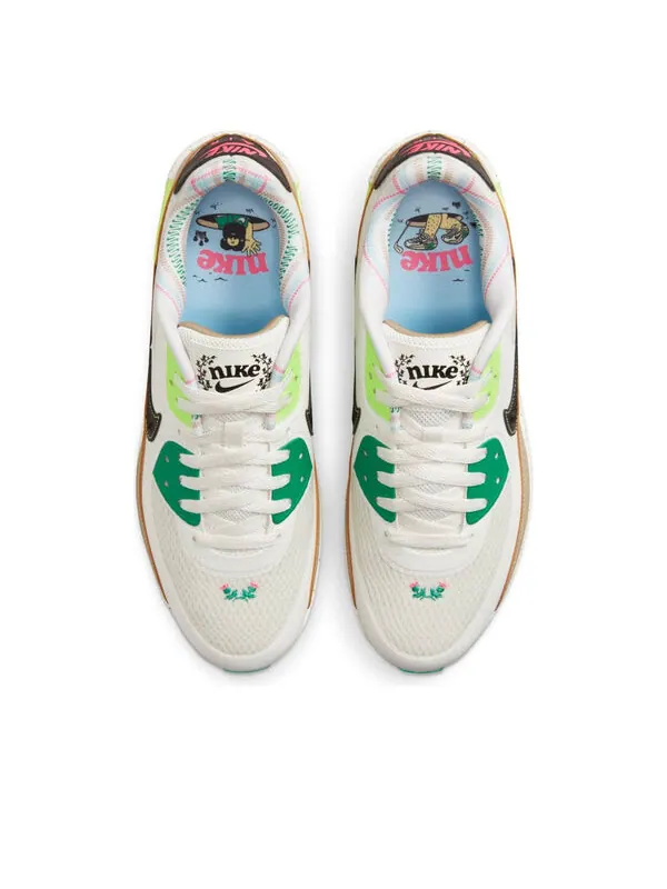 Кроссовки air max 90 golf nrg 'back home' Nike — изображение 2 из 4, белый/коричневый/зеленый