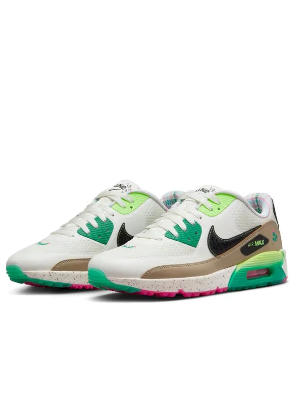 Кроссовки air max 90 golf nrg 'back home' Nike — изображение 4 из 4, белый/коричневый/зеленый