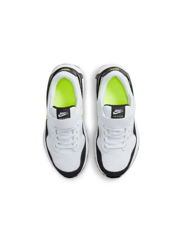 Кроссовки air max systm Nike — изображение 4 из 4, белый/желтый/черный