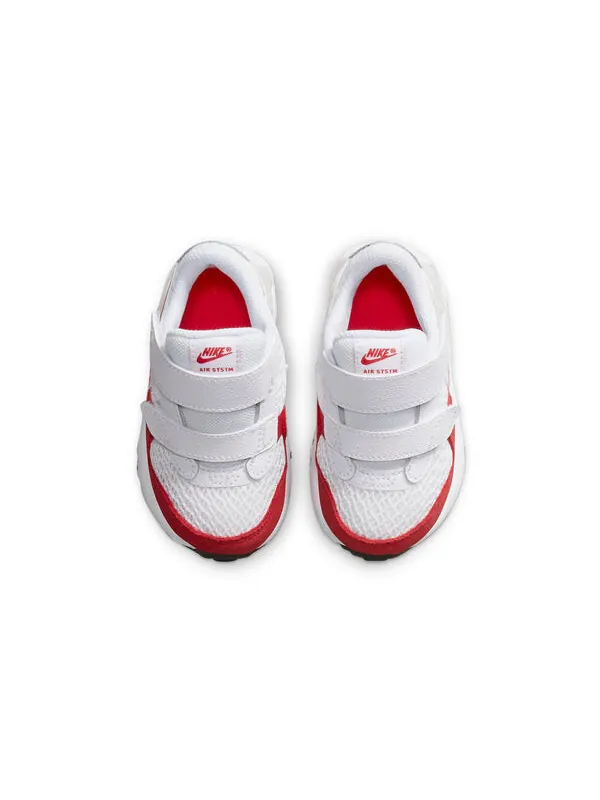 Кроссовки air max systm Nike — изображение 4 из 4, белый/красный//белый