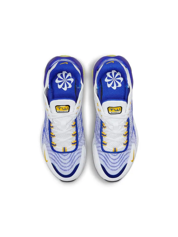 Кроссовки air max tw Nike — изображение 4 из 4, белый/синий/желтый