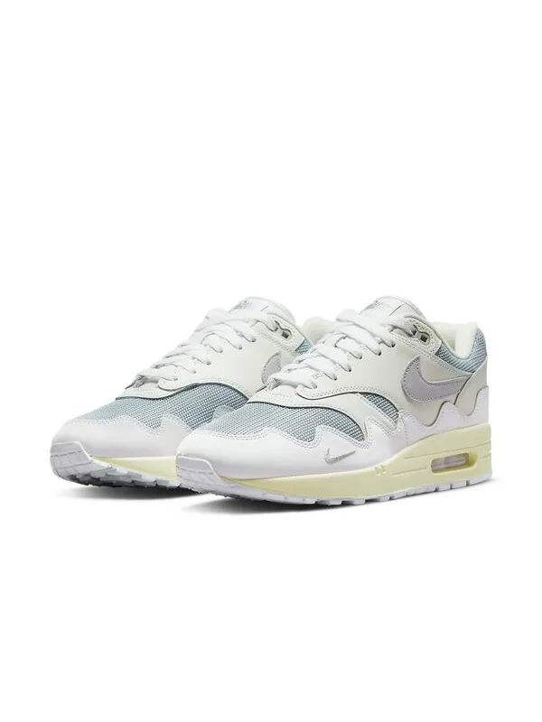 Кроссовки patta x air max 1 Nike — изображение 3 из 4, белый/серый