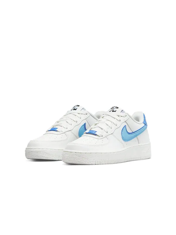 Кроссовки air force 1 lv8 'sail medium blue' Nike — изображение 3 из 4, синий/синий/черный