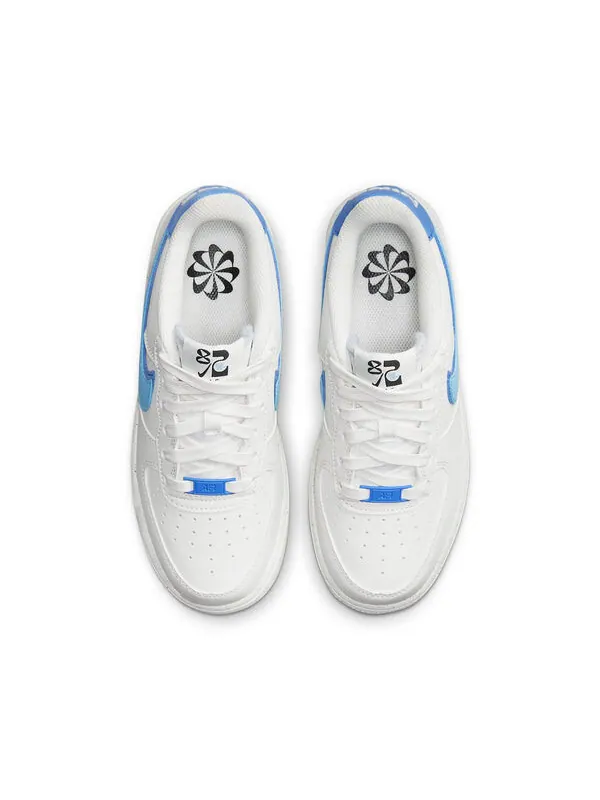 Кроссовки air force 1 lv8 'sail medium blue' Nike — изображение 4 из 4, синий/синий/черный