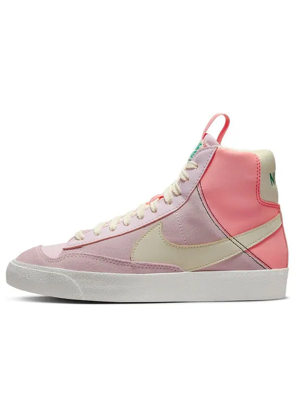 Кроссовки blazer mid '77 se 'dance - pink foam' Nike — изображение 1 из 4, розовый/желтый