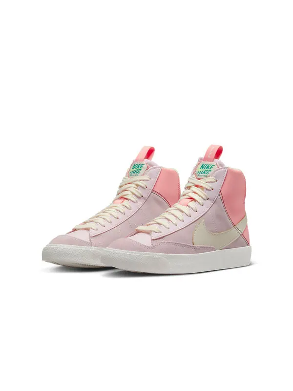 Кроссовки blazer mid '77 se 'dance - pink foam' Nike — изображение 3 из 4, розовый/желтый