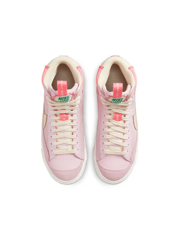Кроссовки blazer mid '77 se 'dance - pink foam' Nike — изображение 4 из 4, розовый/желтый