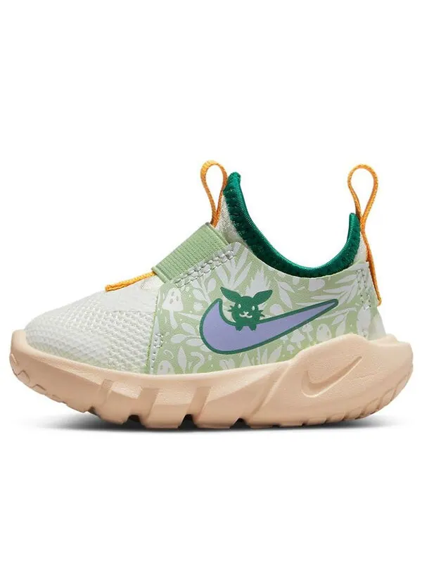 Кроссовки flex runner 2 lil Nike — изображение 1 из 4, белый/зеленый
