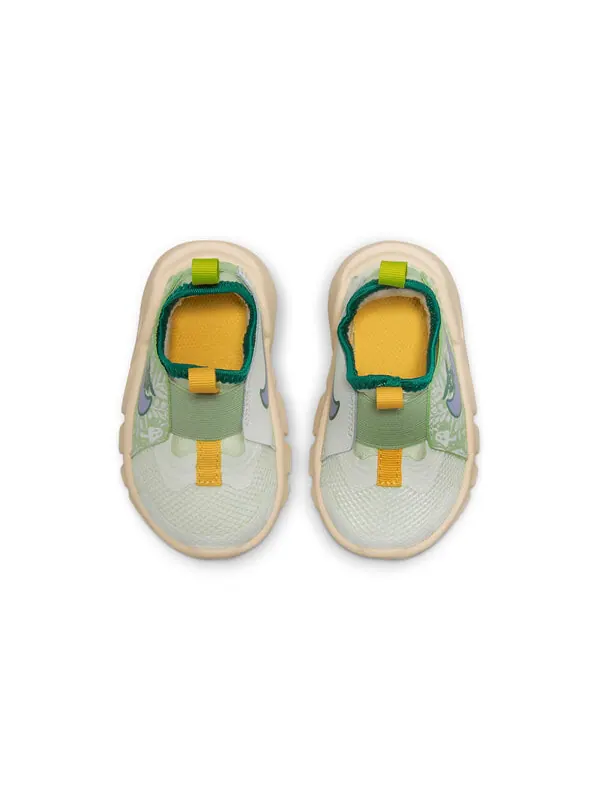 Кроссовки flex runner 2 lil Nike — изображение 4 из 4, белый/зеленый