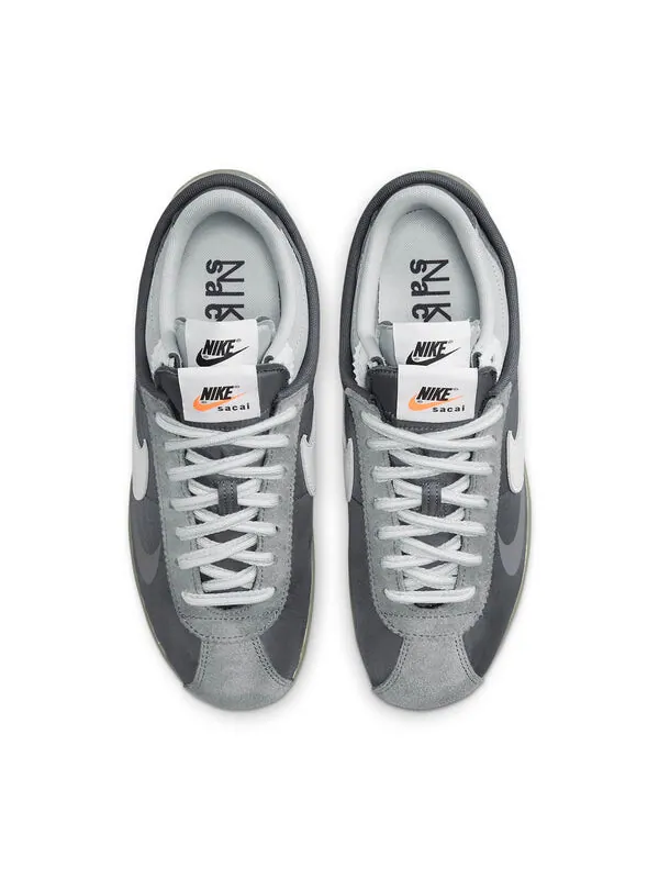 Кроссовки x sacai Zoom Cortez SP Nike — изображение 4 из 4, серый/белый