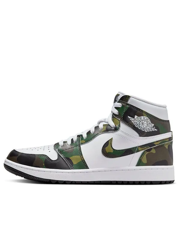 Кроссовки 1 высокие гольфы Air Jordan — изображение 1 из 4, зеленый/черный/белый