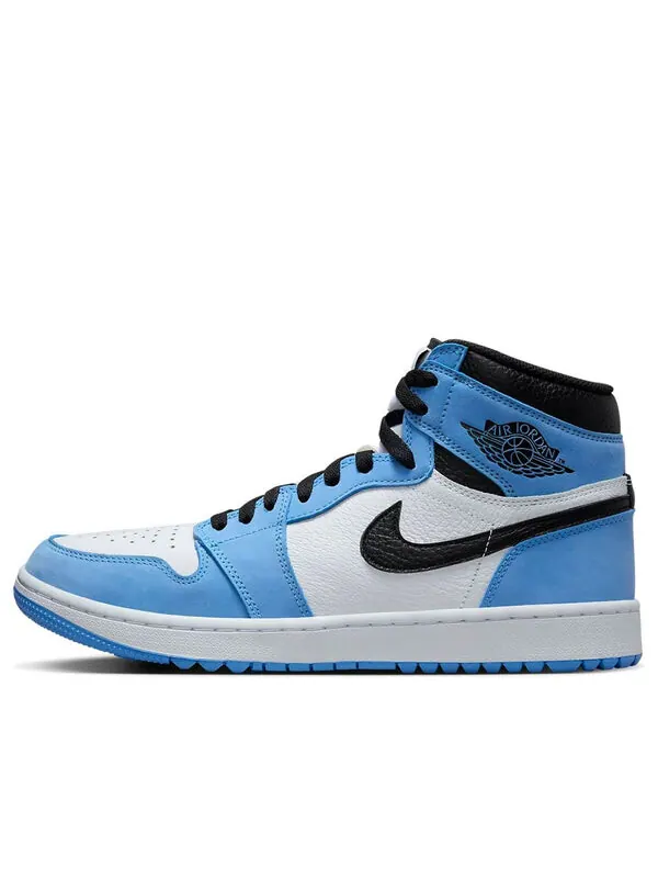 Кроссовки 1 высокие гольфы Air Jordan — изображение 1 из 4, синий/черный/белый
