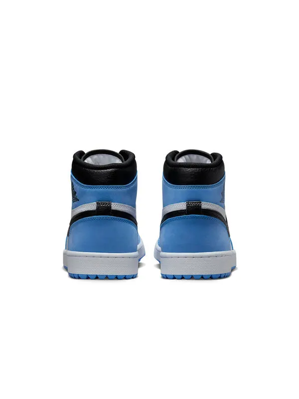 Кроссовки 1 высокие гольфы Air Jordan — изображение 4 из 4, синий/черный/белый